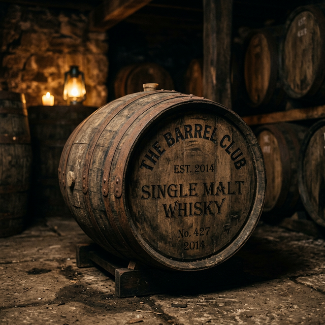 Dark Cask Motif Background